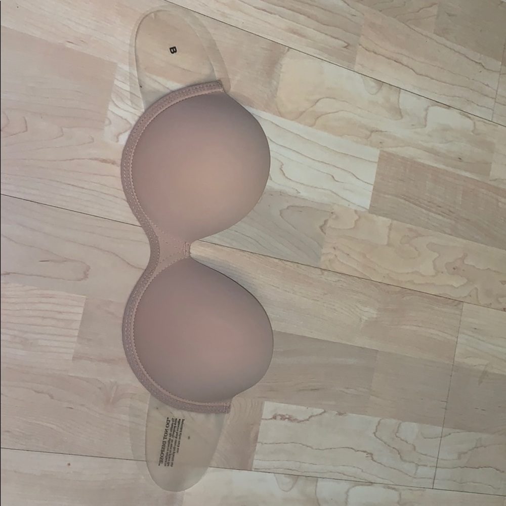 Never worn Nude, backless/strapless bra